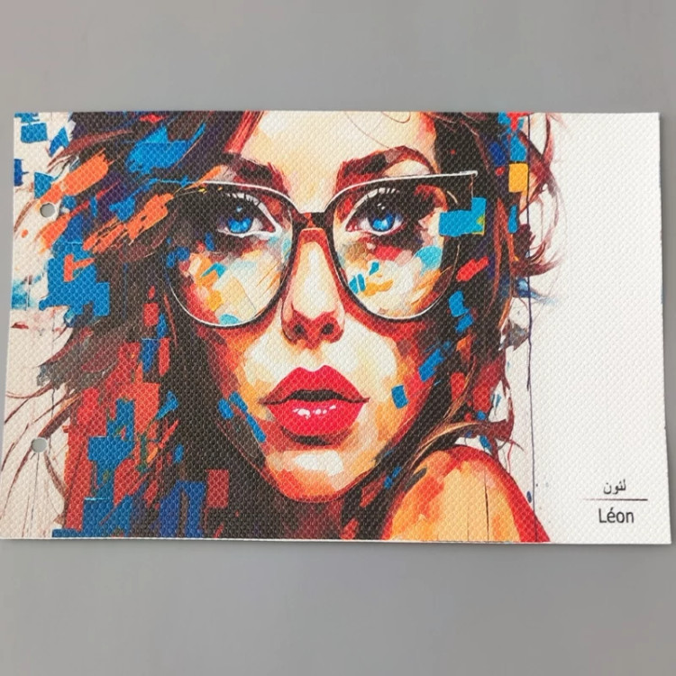پوستر سه بعدی طرح و ابعاد دلخواه جنس لئون پس کرایه
