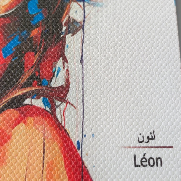پوستر سه بعدی طرح و ابعاد دلخواه جنس لئون پس کرایه