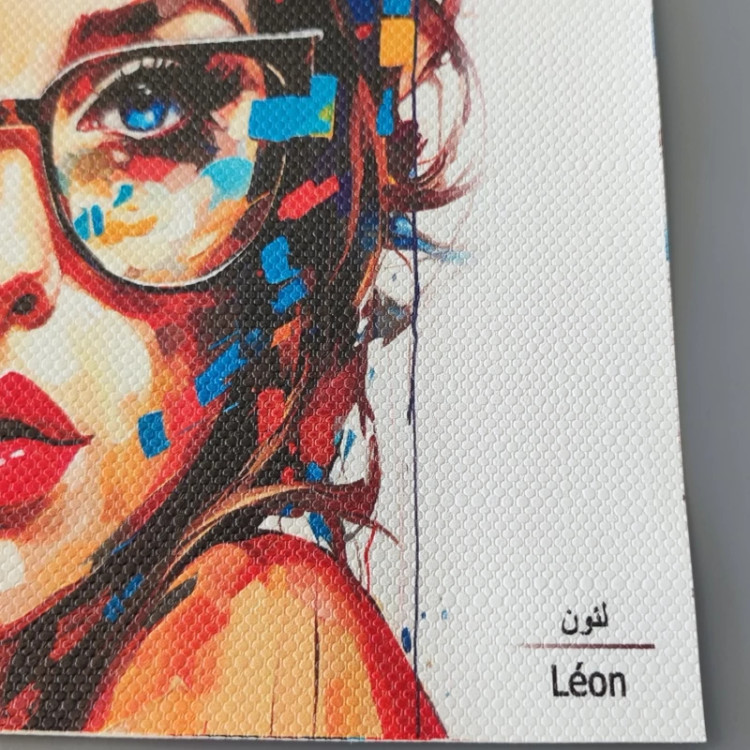پوستر سه بعدی طرح و ابعاد دلخواه جنس لئون پس کرایه