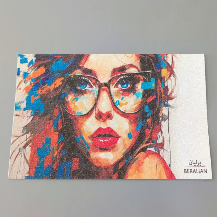 پوستر سه بعدی طرح و ابعاد دلخواه جنس برلیان پس کرایه
