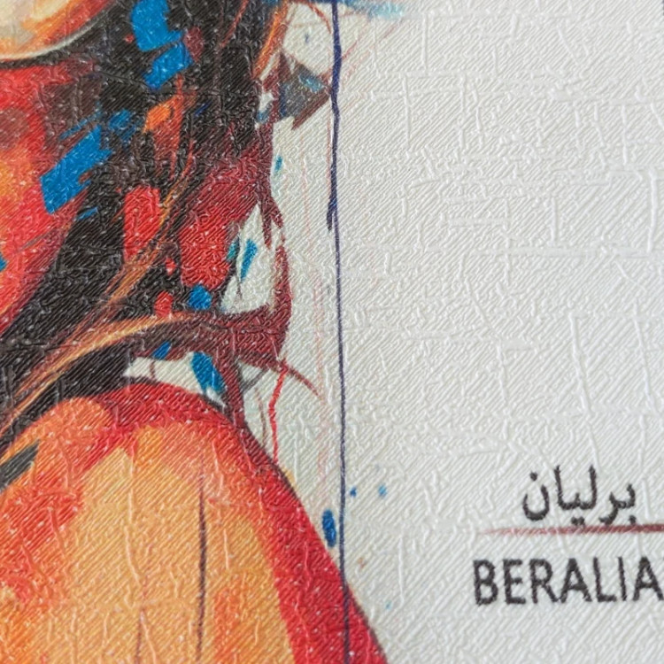 پوستر سه بعدی طرح و ابعاد دلخواه جنس برلیان پس کرایه