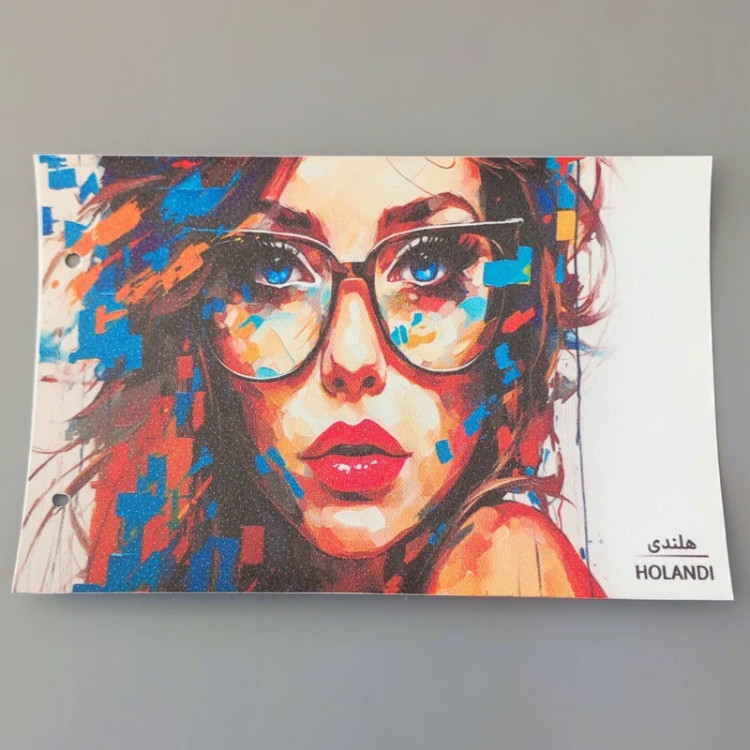 پوستر سه بعدی طرح و ابعاد دلخواه جنس هلندی پس کرایه