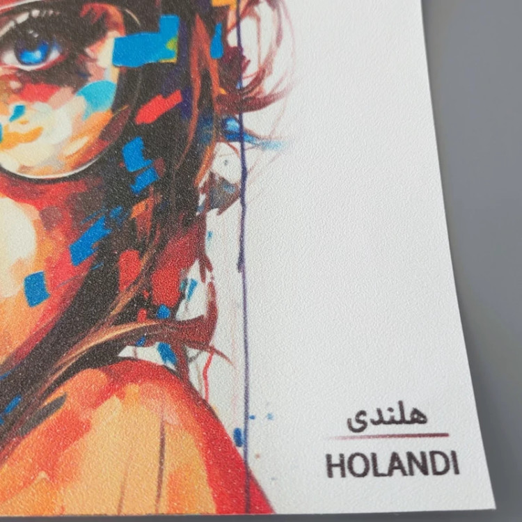 پوستر سه بعدی طرح و ابعاد دلخواه جنس هلندی پس کرایه