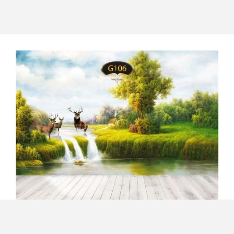 پوستر سه بعدی طرح و ابعاد دلخواه جنس هلندی پس کرایه