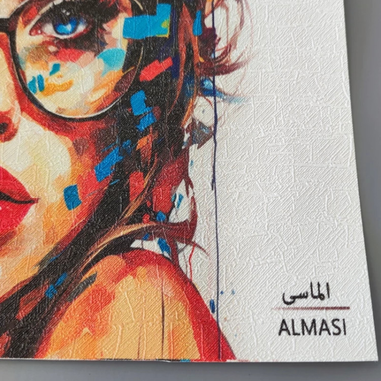 پوستر سه بعدی طرح و ابعاد دلخواه جنس الماسی پس کرایه